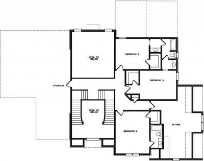 Home Plan - Second Level