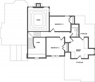 Home Plan - Second Level