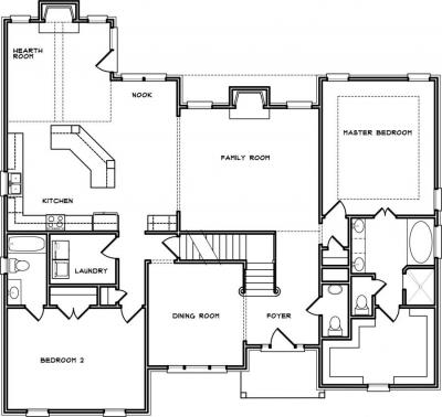 Home Plan - Main Level