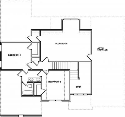 Home Plan - Second Level