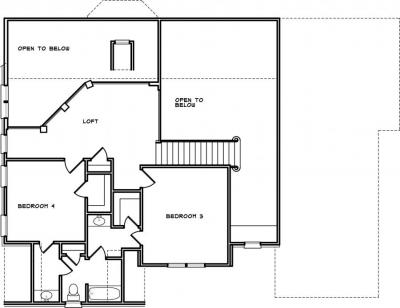 Home Plan - Second Level