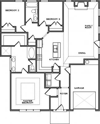 Home Plan - Main Level