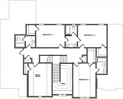 Home Plan - Second Level