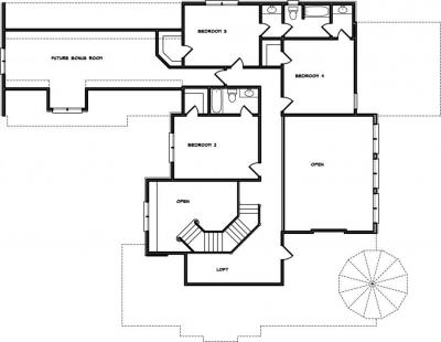 Home Plan - Second Level