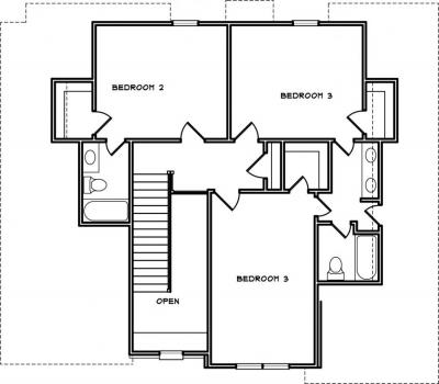 Home Plan - Second Level