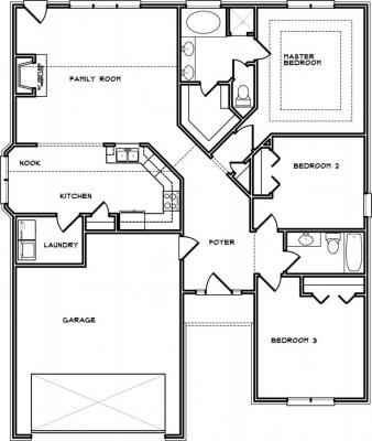 Home Plan - Main Level