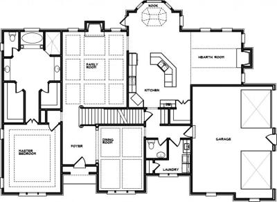 Home Plan - Main Level