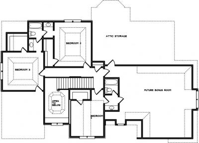 Home Plan - Second Level