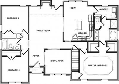 Home Plan - Main Level
