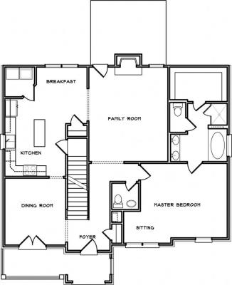 Home Plan - Main Level