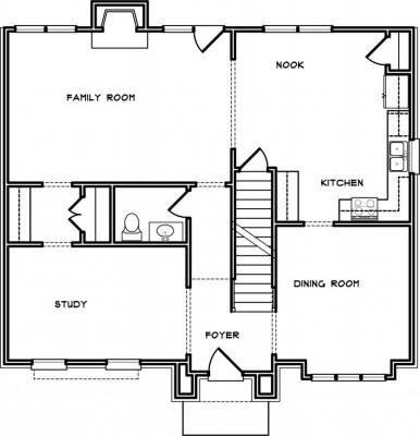 Home Plan - Main Level