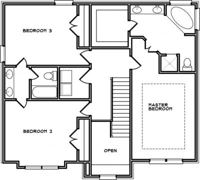 Home Plan - Second Level