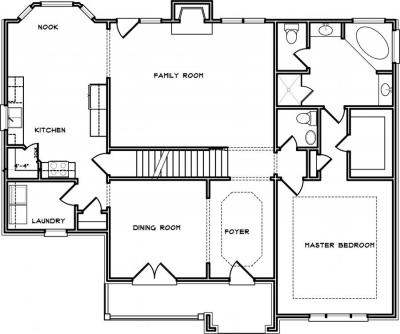 Home Plan - Main Level