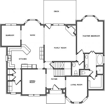 Home Plan - Main Level