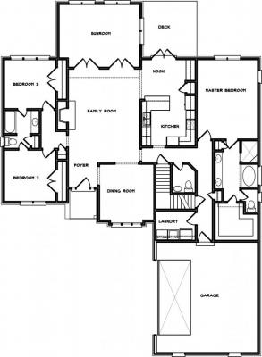 Home Plan - Main Level