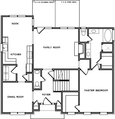 Home Plan - Main Level