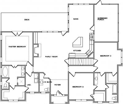 Home Plan - Main Level