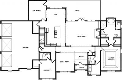 Home Plan - Main Level