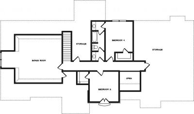 Home Plan - Second Level