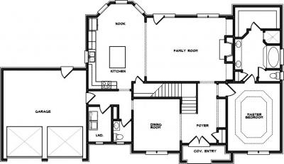 Home Plan - Main Level