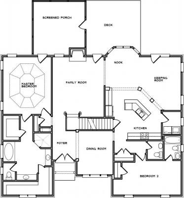 Home Plan - Main Level