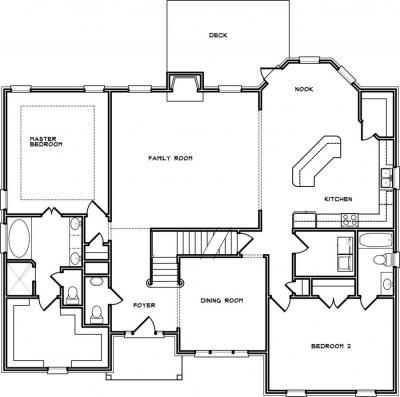 Home Plan - Main Level