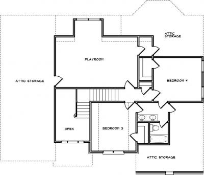 Home Plan - Second Level