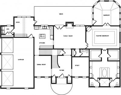 Home Plan - Main Level