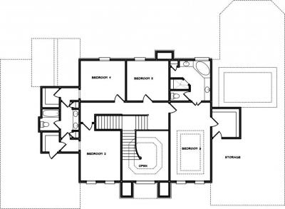 Home Plan - Second Level