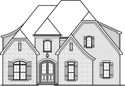 Home Plan - Front View