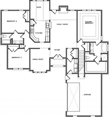 Home Plan - Main Level