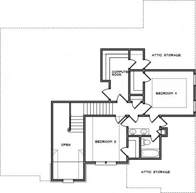 Home Plan - Second Level