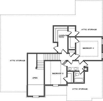 Home Plan - Second Level