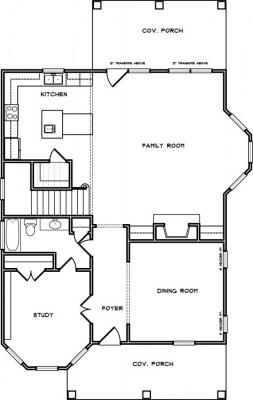 Home Plan - Main Level