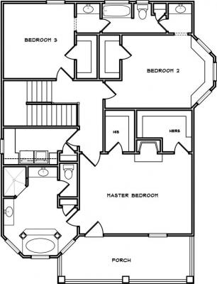 Home Plan - Second Level