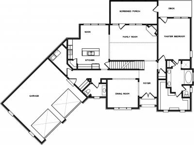 Home Plan - Main Level