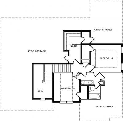 Home Plan - Second Level