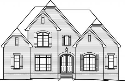 Home Plan - Front View