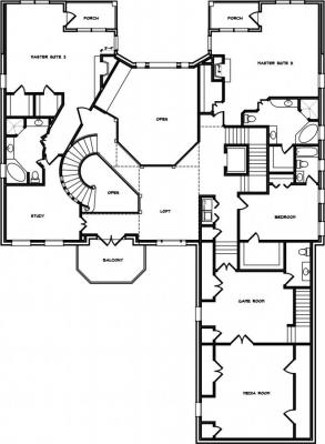 Home Plan - Second Level