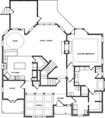 Home Plan - Main Level