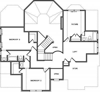 Home Plan - Second Level