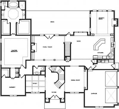 Home Plan - Main Level