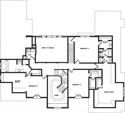 Home Plan - Second Level