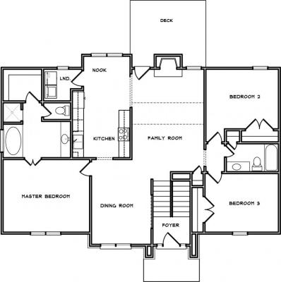 Home Plan - Main Level