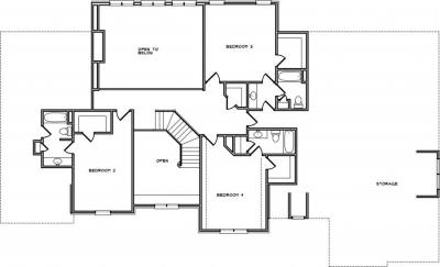 Home Plan - Second Level