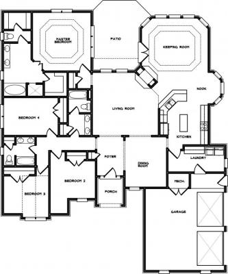 Home Plan - Main Level