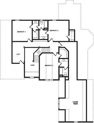 Home Plan - Second Level