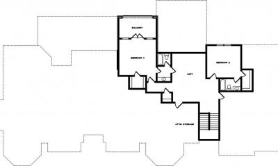 Home Plan - Second Level