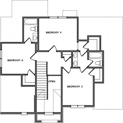 Home Plan - Second Level