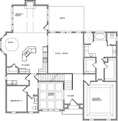 Home Plan - Main Level